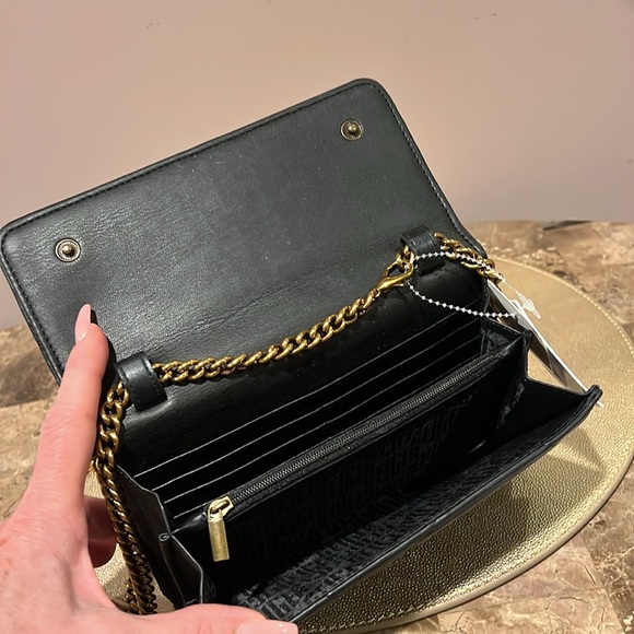 Kurt Geiger London Kensington Quilted Leather Chain Wallet - Picture 7 of 13